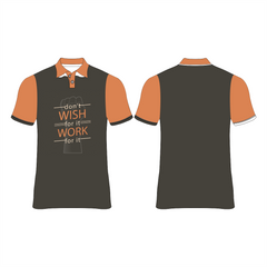 WISH AND WORK PRINTED T-SHIRTS