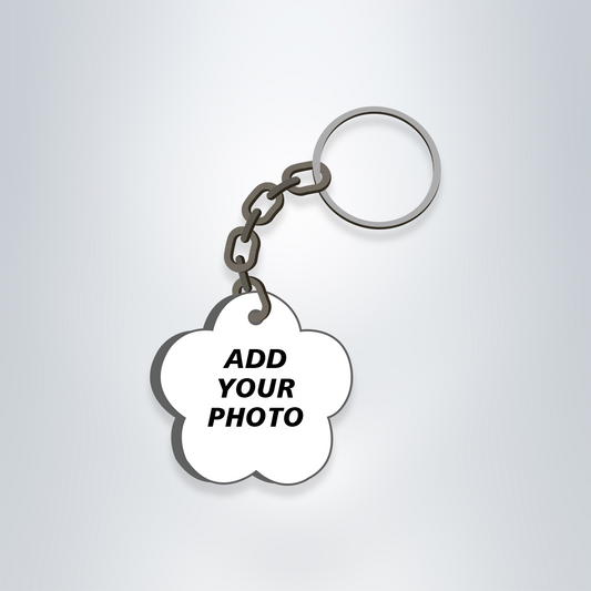Next Print Custom Photo Printed  Key Chain.