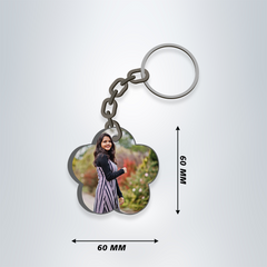 Next Print Custom Photo Printed  Key Chain.