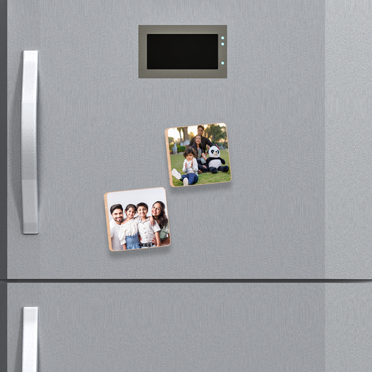 Wooden Fridge Magnet Set Of 4