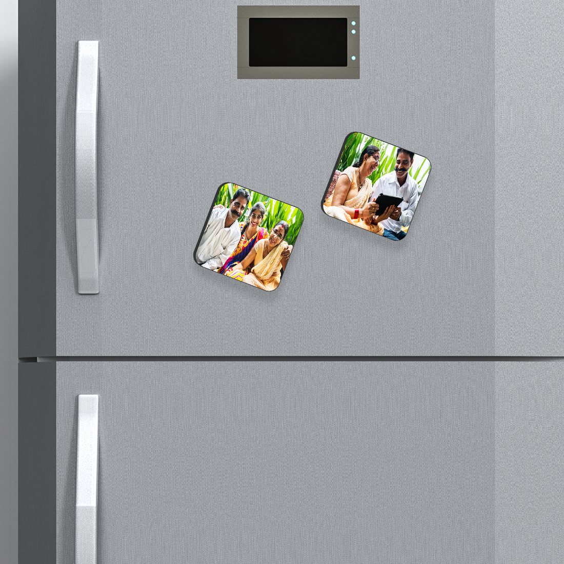 Square Shape Photo Magnet