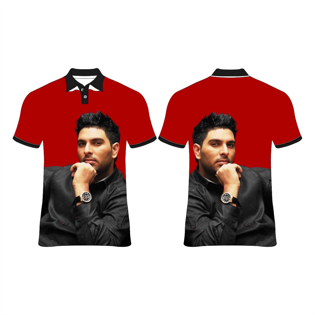 YUVARAJ SINGH PRINTED T-SHIRT