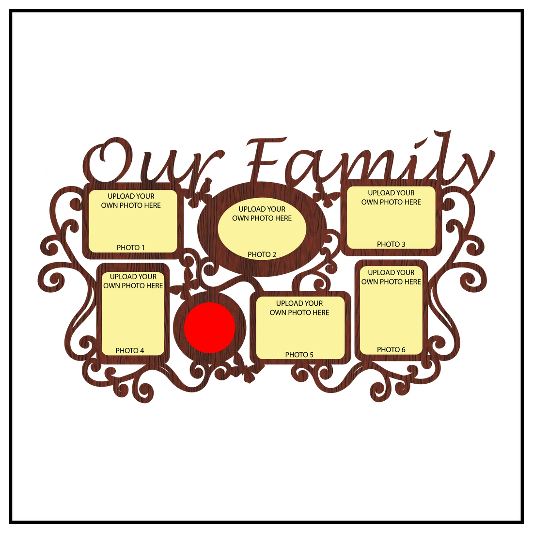 Our Family Wall Frame