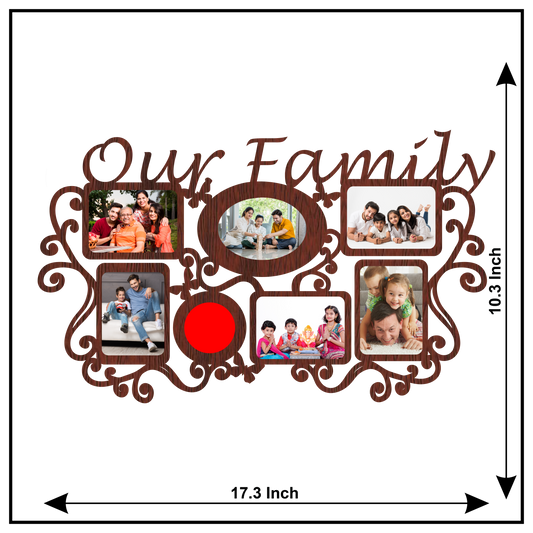 Our Family Wall Frame