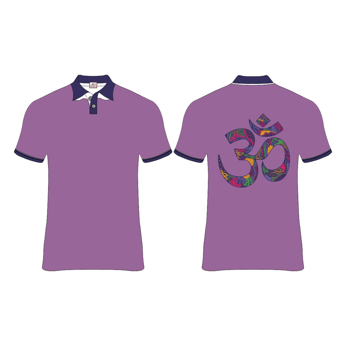 OM PRINTED T-SHIRT