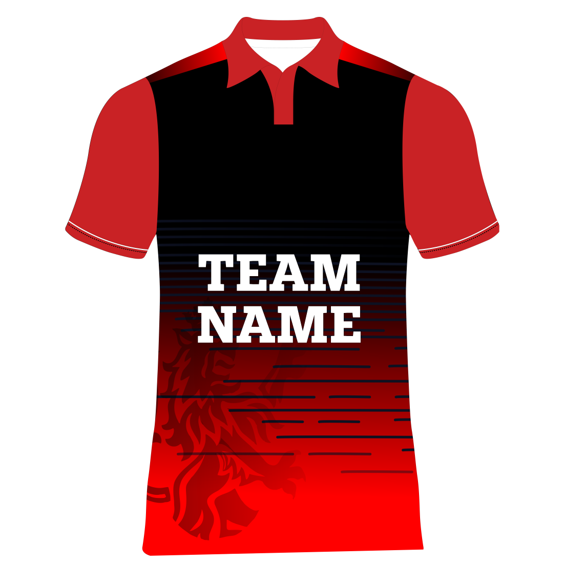 Personalized IPL 2026 Bangalore cricket fan jersey black red design
