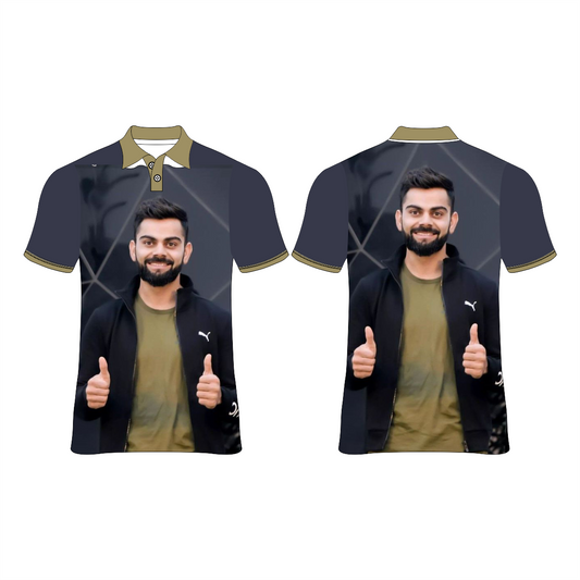 VIRAT KOHLI PRINTED T-SHIRT